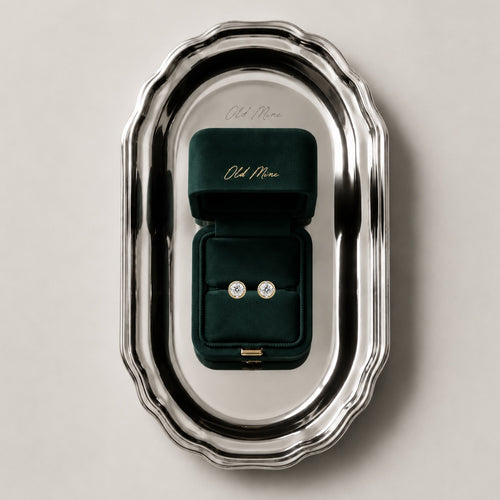 Duetto Solitaire Diamond Earrings