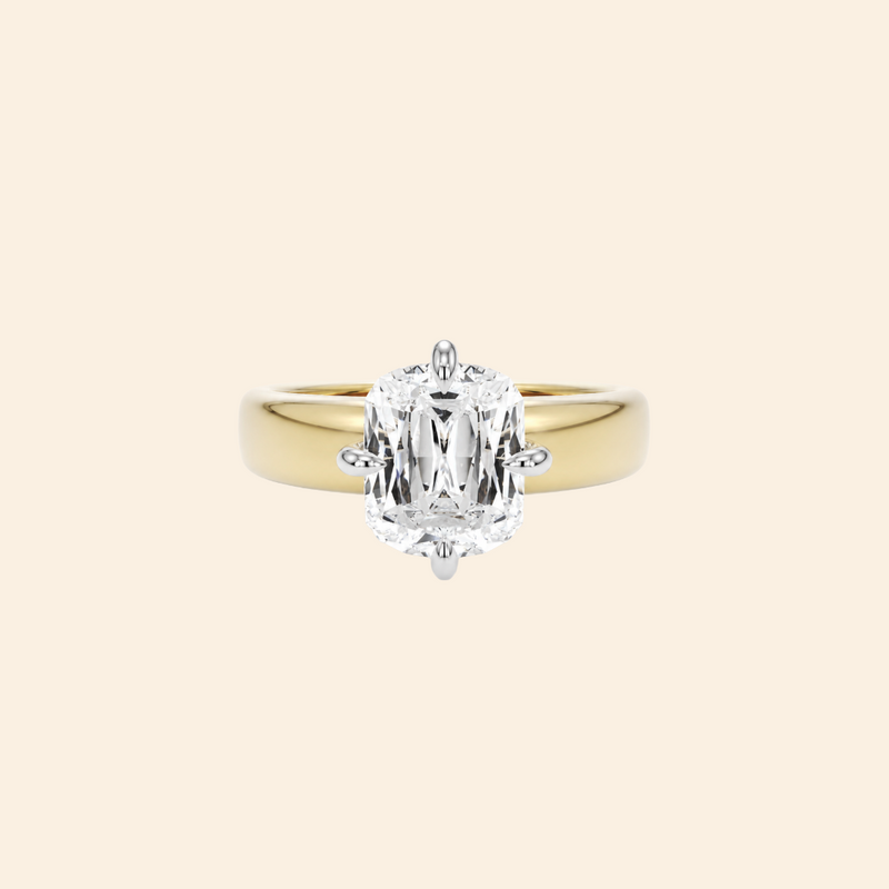 Old Mine Signature Diamond Ring