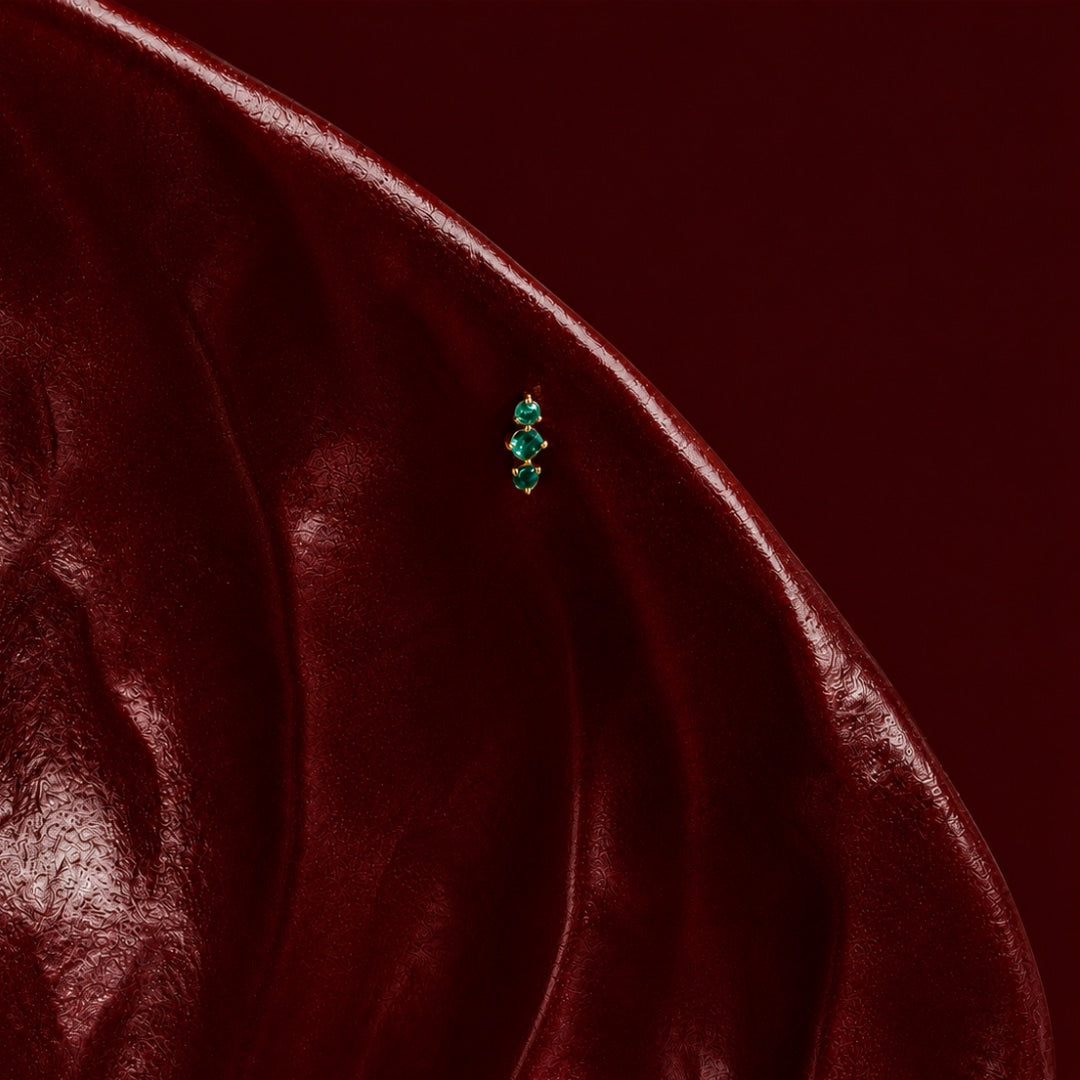 Riviera Emerald Earrings